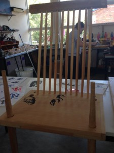 Bodja Chair in production